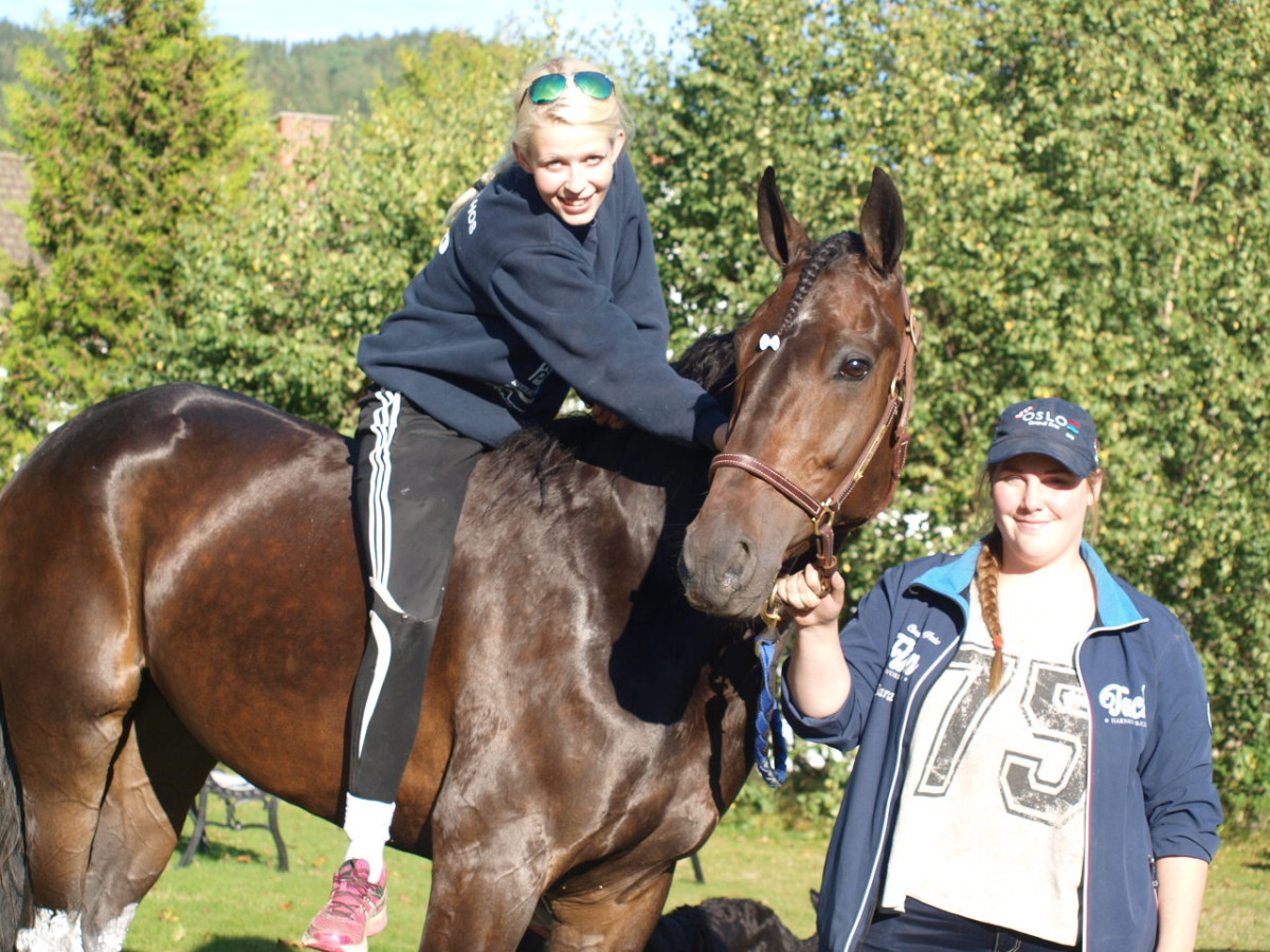 Enjoythefuture med Lise Marie på ryggen